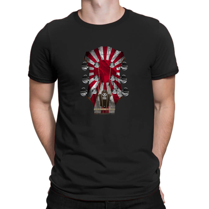 Guitar Headstock Japan T-Shirt by KaylaCasey | Artistshot