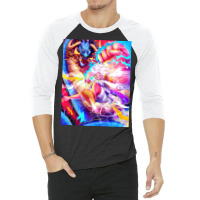 Luffy Gear 5 Art 3/4 Sleeve Shirt | Artistshot