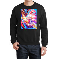 Luffy Gear 5 Art Crewneck Sweatshirt | Artistshot