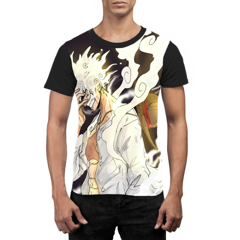 Luffy Gear 5 Smiley Graphic T-shirt | Artistshot