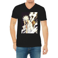 Luffy Gear 5 Smiley V-neck Tee | Artistshot