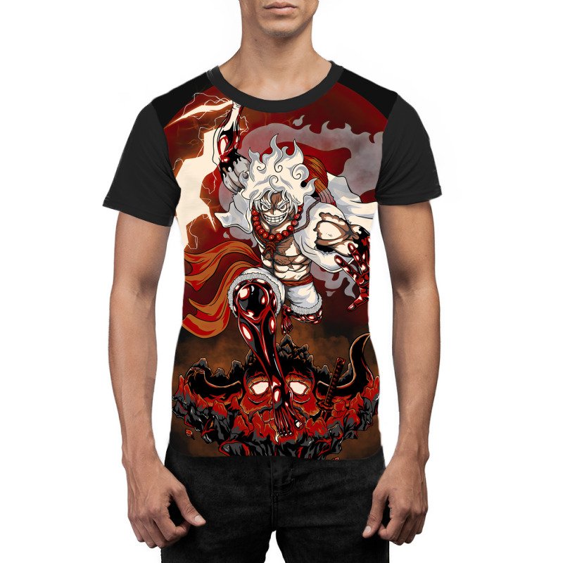 Luffy Gear 5th Graphic T-shirt | Artistshot