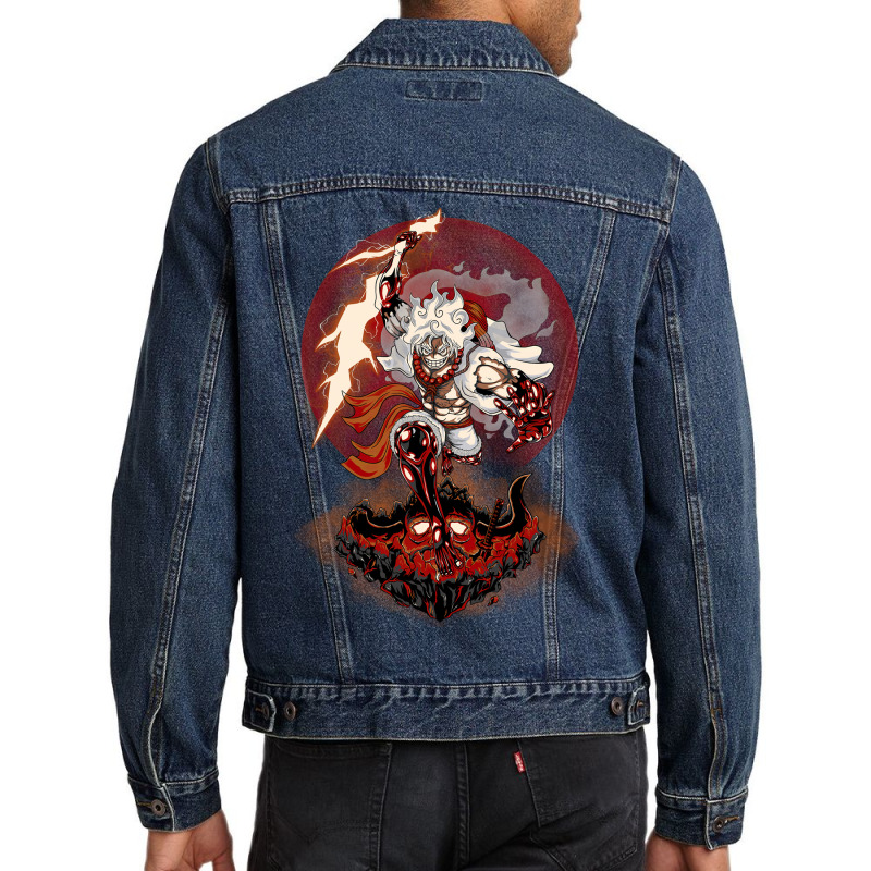 Luffy Gear 5th Men Denim Jacket | Artistshot