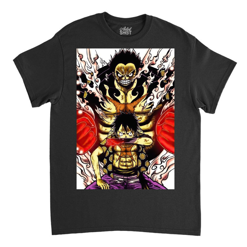 Luffy, With Gear 4 Classic T-shirt | Artistshot