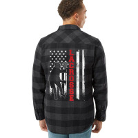 Lacrosse American Flag Lax Lacrosse Lacrosse Player Flannel Shirt | Artistshot