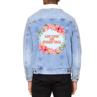 Lay Low And Stand Tall Unisex Sherpa-lined Denim Jacket | Artistshot