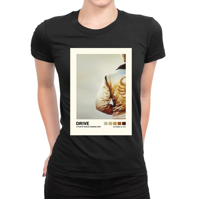 Minimal Movie Art Poster Ladies Fitted T-Shirt by MeganMarieVanLerberghe | Artistshot