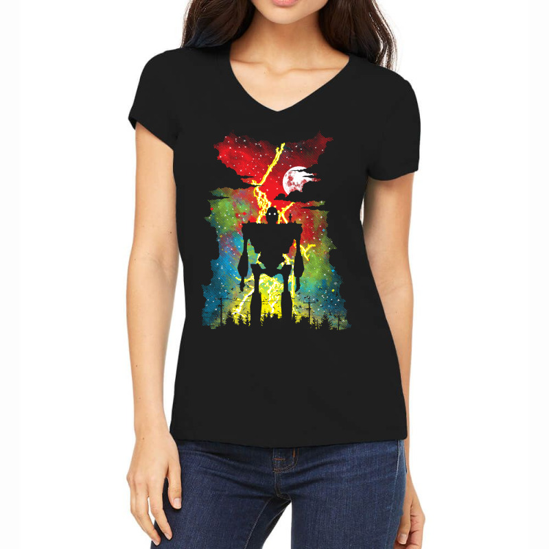 Mechanical Friend Women's V-Neck T-Shirt by yumgaugeteuda | Artistshot