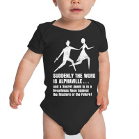 Alphaville 60s Movie Aesthetic Design Baby Bodysuit | Artistshot