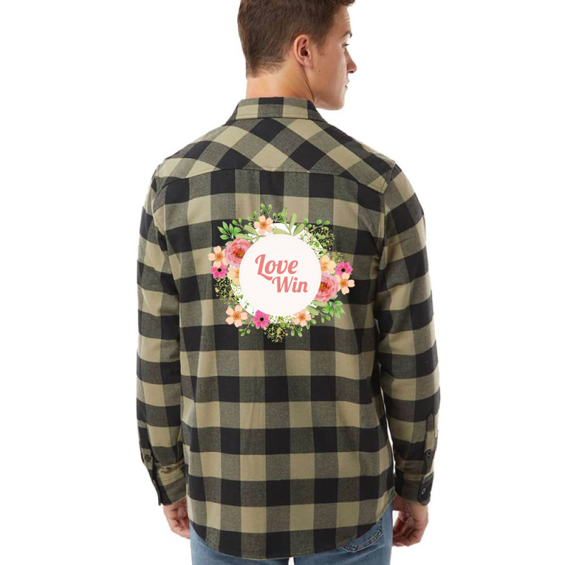 Love Win Flannel Shirt | Artistshot