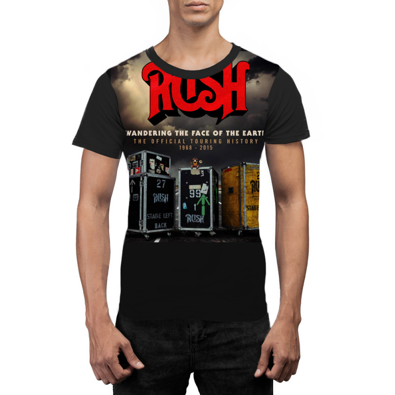 Rush' Wandering The Of The Earth Graphic T-shirt | Artistshot