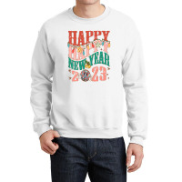 Happy New Year Party Family Celebration Goodbye Christmas Crewneck Sweatshirt | Artistshot