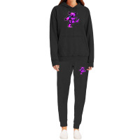 Pink Grateful Dancing Hippie Classic Rock Dead Bear Hoodie & Jogger Set | Artistshot