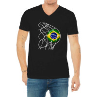 Brasil Brazilian Outfit Design Jersey Apparel V-neck Tee | Artistshot