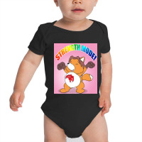 Ak Girl Strength Mode (art By Greyofpta) Baby Bodysuit | Artistshot