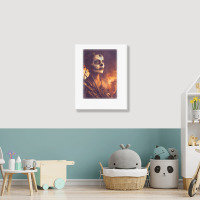 Beautiful Woman Warrior After A Battle With Skeletons T Shirt Portrait Canvas Print | Artistshot