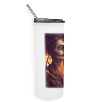 Beautiful Woman Warrior After A Battle With Skeletons T Shirt Skinny Tumbler | Artistshot