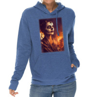 Beautiful Woman Warrior After A Battle With Skeletons T Shirt Lightweight Hoodie | Artistshot