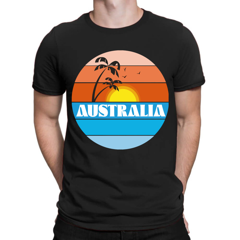 Australian 80s Sunset T-shirt | Artistshot