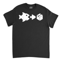 Big Fish Little Fish Cardboard Box Raver Clubbing Dj Music T Shirt Classic T-shirt | Artistshot