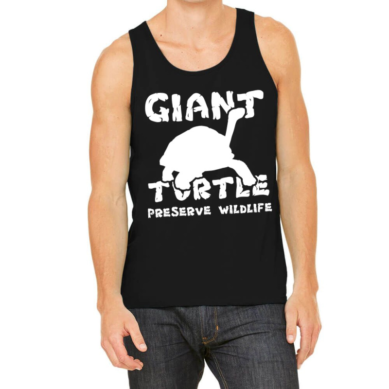 Giant Turtle - Prevent Wildlife Tank Top | Artistshot