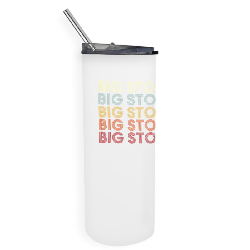 Big Stone Gap Virginia Big Stone Gap Va Retro Vintage Text Pullover Ho Skinny Tumbler | Artistshot