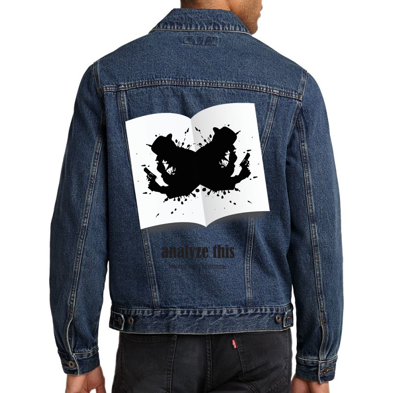 Analyze This - Alternative Movie Poster Men Denim Jacket by Milne Charlton | Artistshot