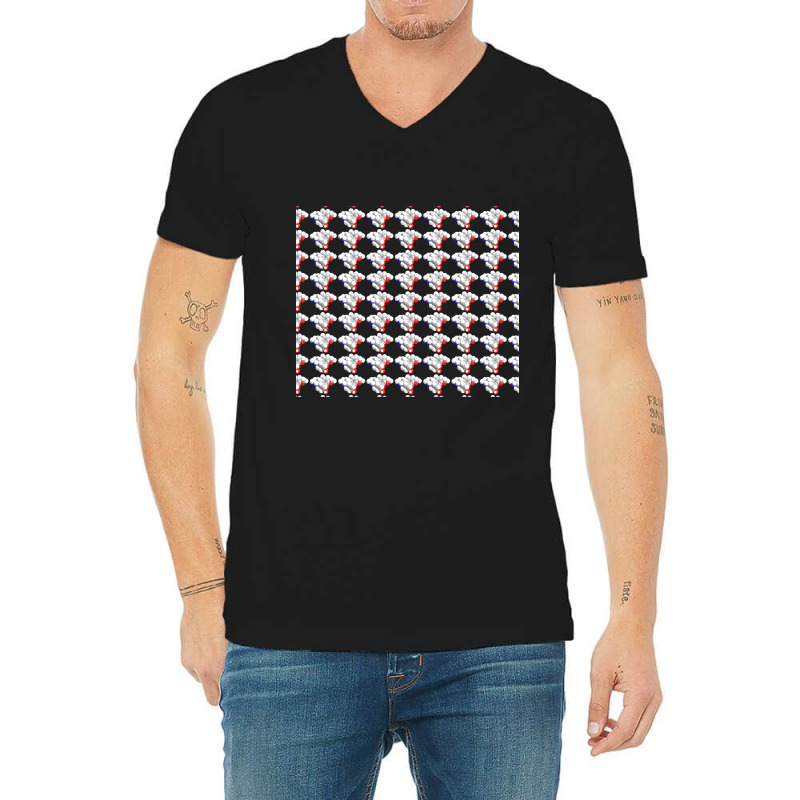 Codeine Molecule Chemistry-mqi8t V-neck Tee | Artistshot