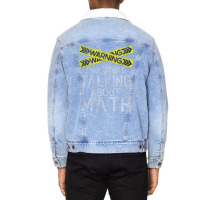 Math Tshirt, Math Lover Gift, Math Tees, Math Lover Unisex Sherpa-lined Denim Jacket | Artistshot