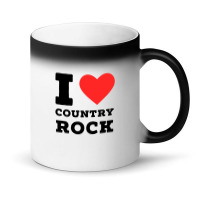 I Love Country Rock Magic Mug | Artistshot