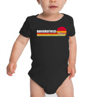 Classic 70s 80s Souvenir Vintage Bakersfield, California T Shirt Baby Bodysuit | Artistshot