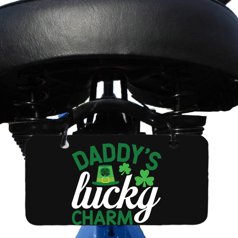 Daddy's Lucky Charm Bicycle License Plate | Artistshot