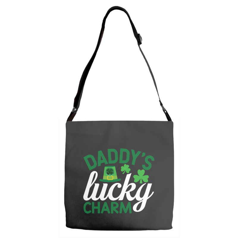 Daddy's Lucky Charm Adjustable Strap Totes | Artistshot