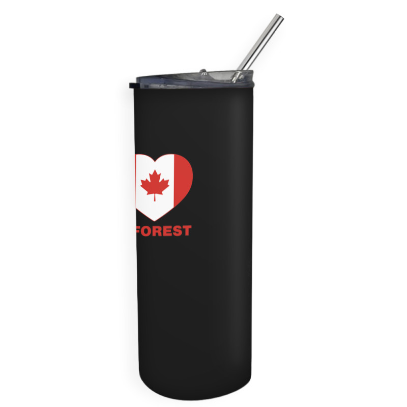 I Love Rock Forest1 Skinny Tumbler | Artistshot