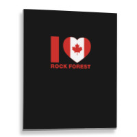 I Love Rock Forest1 Metal Print Vertical | Artistshot