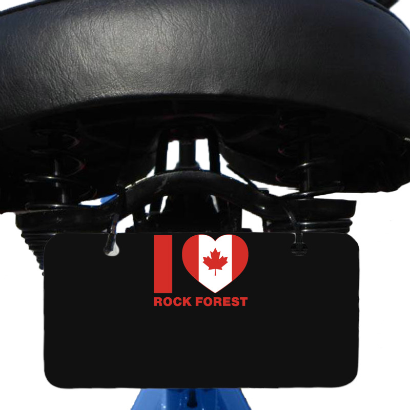 I Love Rock Forest1 Bicycle License Plate | Artistshot