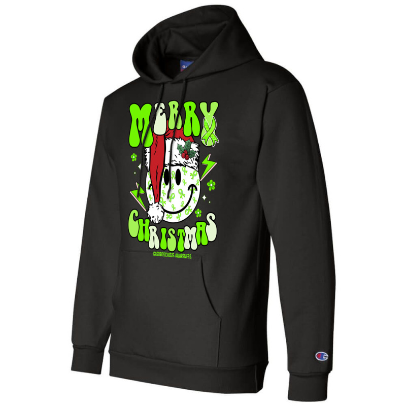 Gastroschisis Awareness Awareness - Santa Hat Merry Christmas Cure Champion Hoodie | Artistshot