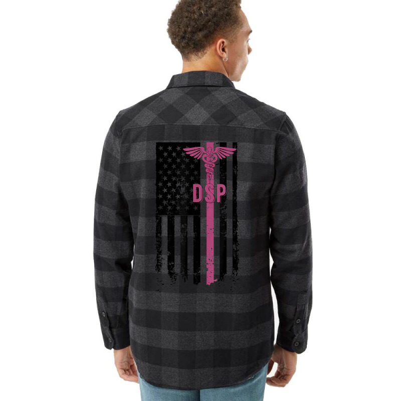 Dsp Us Flag Direct Support Professional Week T Shirt Flannel Shirt | Artistshot