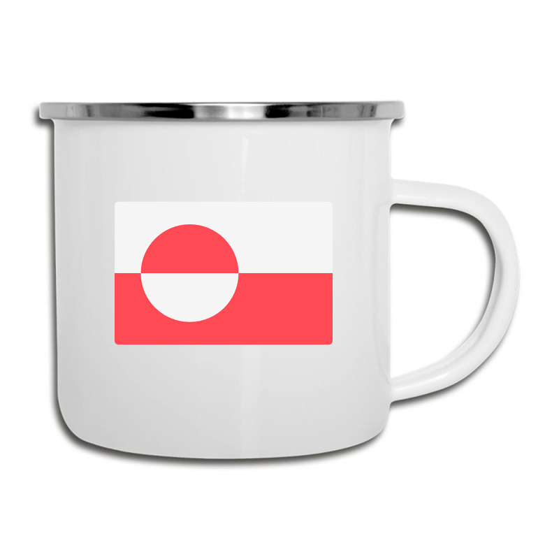 Awesome Greenland Flag Camper Cup | Artistshot