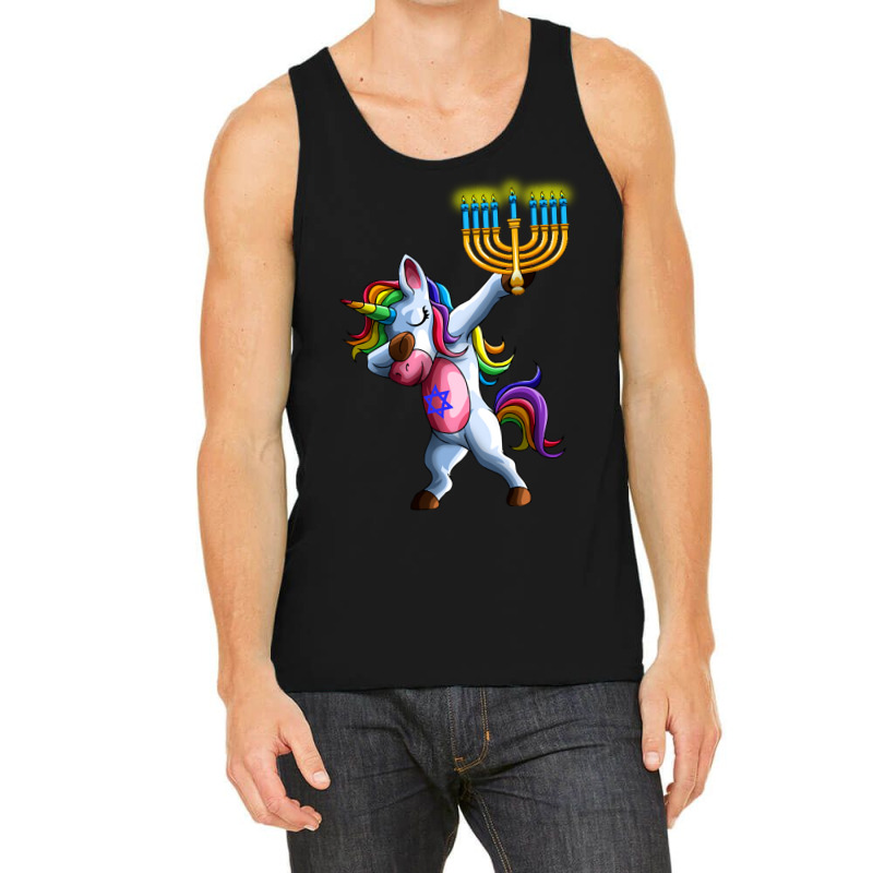 Jewnicorn Jewish Unicorn Cute Hanukkah Chanukkah Gift Tank Top | Artistshot