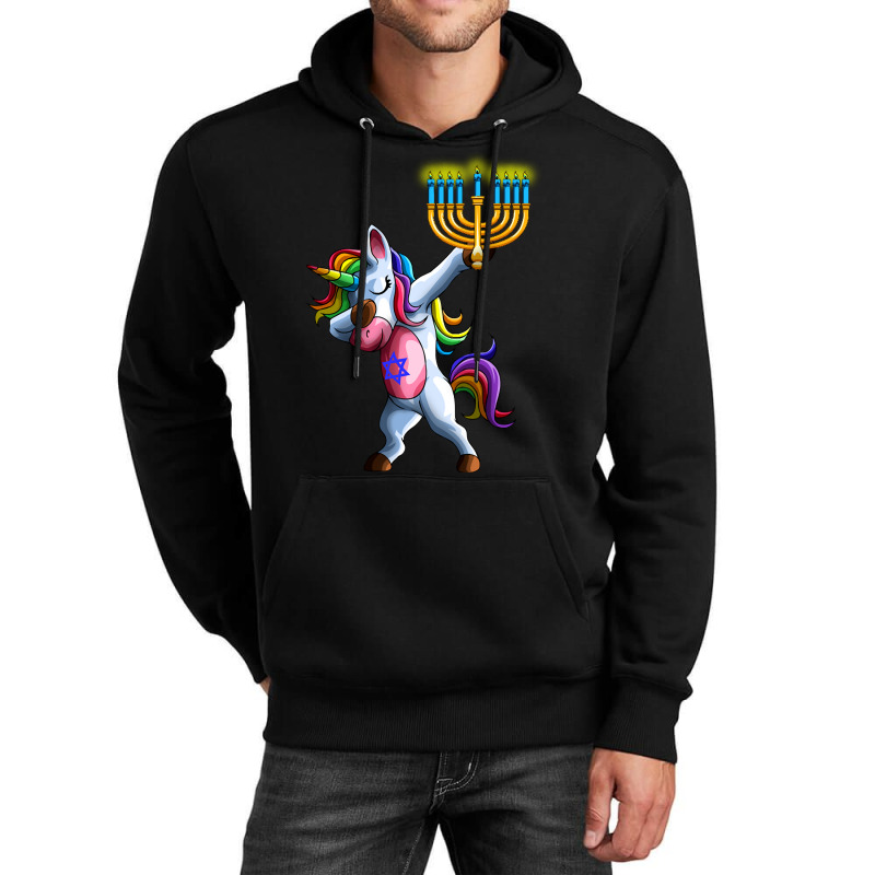 Jewnicorn Jewish Unicorn Cute Hanukkah Chanukkah Gift Unisex Hoodie | Artistshot