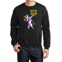 Jewnicorn Jewish Unicorn Cute Hanukkah Chanukkah Gift Crewneck Sweatshirt | Artistshot