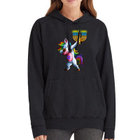 Jewnicorn Jewish Unicorn Cute Hanukkah Chanukkah Gift Vintage Hoodie | Artistshot