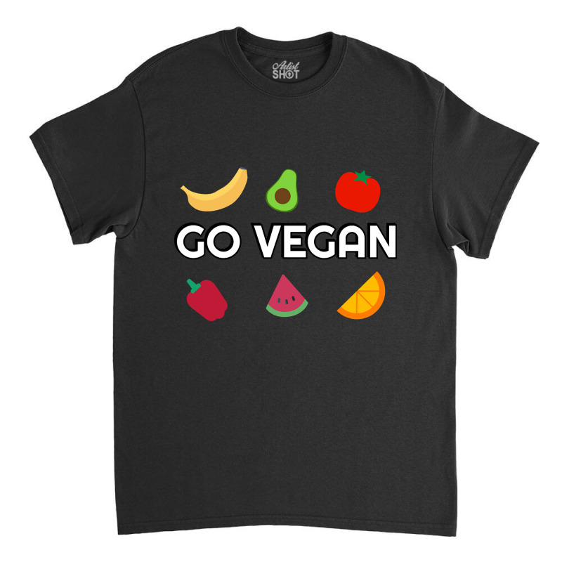 Go Vegan Veganism Plant Based Food Classic T-shirt by lykhongduong9enev3 | Artistshot