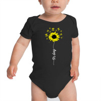 Happy Pi Day Mathematics Math Teacher Sunflower Baby Bodysuit | Artistshot