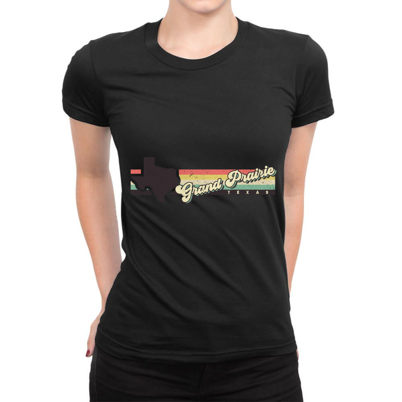 Grand Prairie Texas City Ladies Fitted T-Shirt by Jerhogen528 | Artistshot