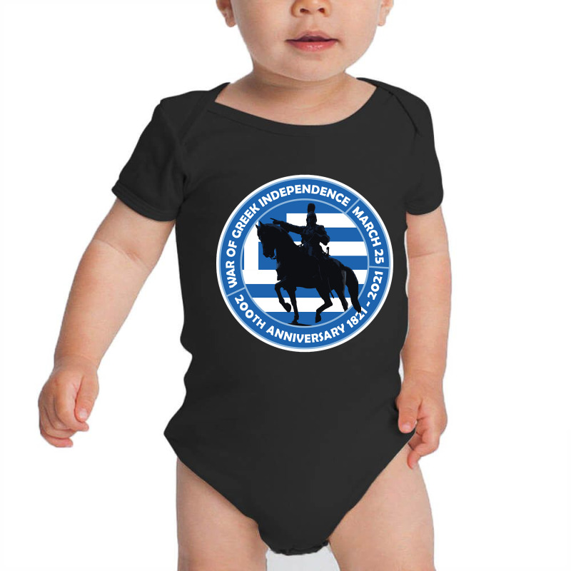 Greek Pride War Of Greek Independence 200th Anniversary Baby Bodysuit by Jerhogen528 | Artistshot