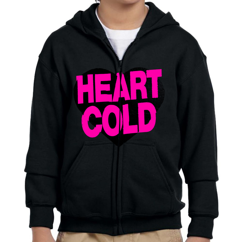 Heart Cold 1 Youth Zipper Hoodie by greggjvandervor | Artistshot