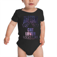 Awesome And Funny This Is What An Awesome Cat Cats Kitty Kitten Kitten Baby Bodysuit | Artistshot