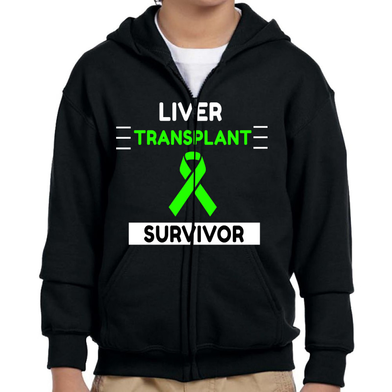 Liver Transplant Survivor Youth Zipper Hoodie by lykhongduong9enev3 | Artistshot